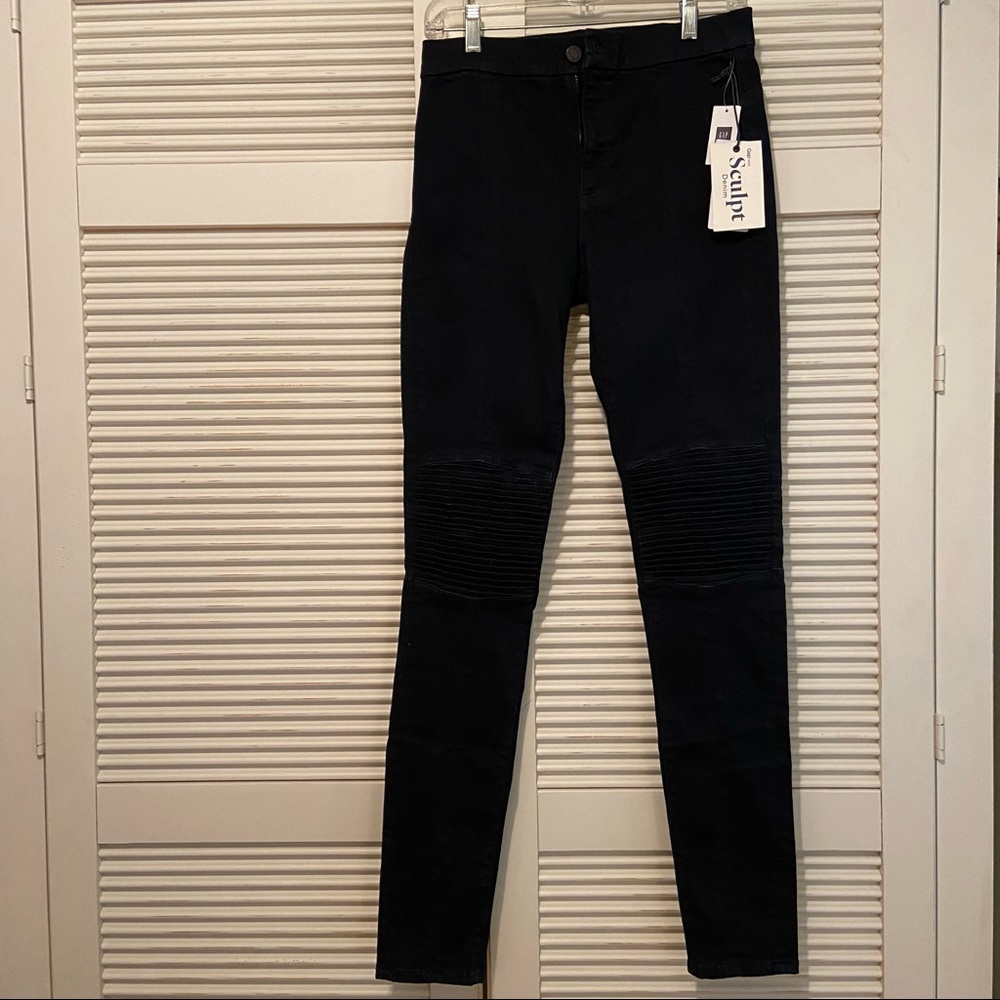 Gap True Skinny Moto Trouser Sculpt Jeans Pants 8